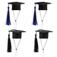 thumbnail image 1 of Mini Pet Graduation Caps Mini Bachelor Hat for Guinea Pigs, 1 of 6