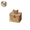 Brown, variant on Woven Rattan Cosmetic and Office Storage Basket with Lid for Organizing Vanity, Desk, and Bathroom Countertops in Home Decor Style