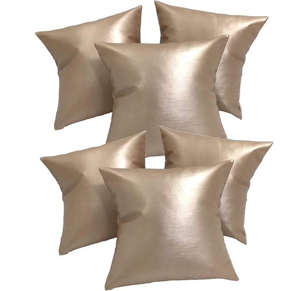 N'icePackaging 6 Qty - 4" x 4" Faux Leather Steel-Rose Pink Watch/Bangle Pillow Display -for Sales/Merchandise/Crafts/Storage/Display