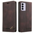 thumbnail image 6 of Dteck for Samsung Galaxy S21FE Case, PU Leather Flip Wallet Case with 2 Cart Slots and Kickstand for Samsung Galaxy S21FE 6.4” 2021 Ladies Girls Women Boys Men, Brown, 6 of 13
