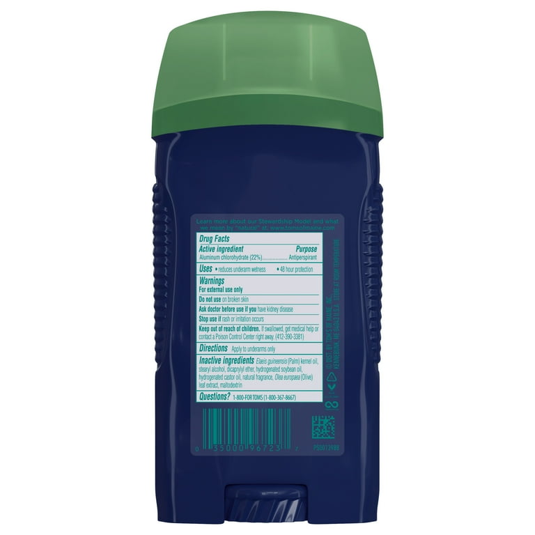 Tom's of Maine Natural Antiperspirant Deodorant for Men