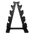 thumbnail image 1 of CAP Barbell A-Frame style Dumbbell Stand-BLACK (Holds 4 pairs), 1 of 4
