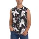 thumbnail image 1 of Balery Cute Poodle Dog Camisetas sin mangas para hombre, absorbe la humedad y protege contra el mal olor.-Large, 1 of 7