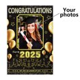 thumbnail image 4 of Graduation Garden Flag Custom Class Of 2025 Graduation Senior Yard Sign With Name And School Name Customized Outdoor Graduate Flags Banner Party Decorations, 4 of 8