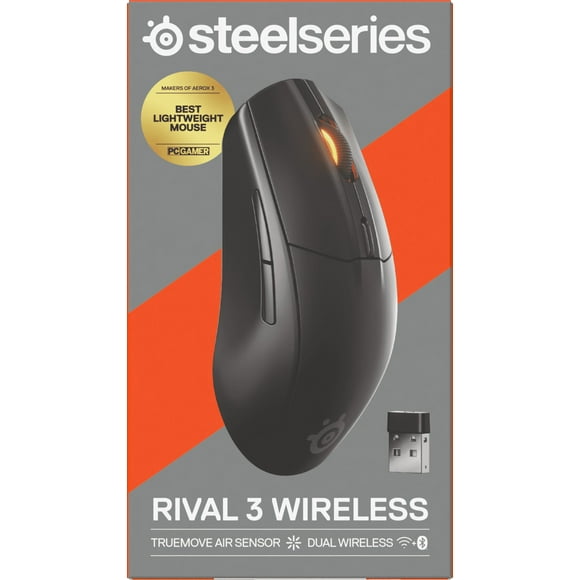 RIVAL 3 GEN2 WIRELESS MOUSE BLACK - PC