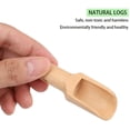 thumbnail image 3 of Mini Cuchara De Madera, 12 Cucharas De Sal Pequeñas De 7,8 Cm, Cuchara De Madera De Baño, Cuchara De Madera Mini, Cuchara De Especias, Cuchara De Sal De Baño Para Cocina, Leche, Café, Té, Dulces JFHHH pequeña, 3 of 5