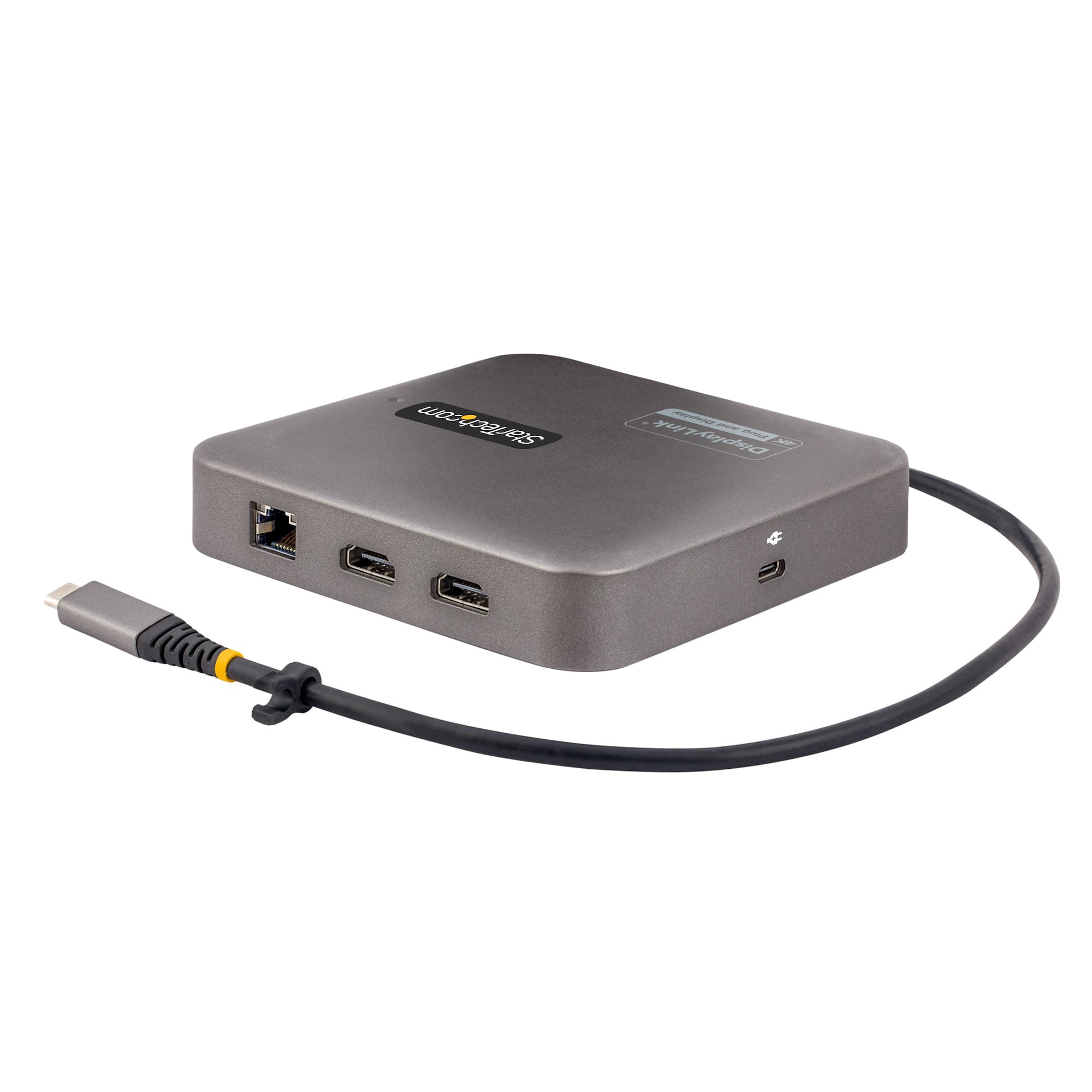 StarTech.com 102BUSBCMULTPRT USB 3.2 (Gen 2) - SD, (MMC) - 100W - Space Gray - Type C Docking Station for Notebook/Tablet/Monitor/Workstation/Desktop PC/Smartphone