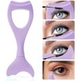 thumbnail image 1 of ZHAOCHENG Protector de rímel de silicona 3 en 1 con forma de sirena, aplicador de pestañas, protector de rímel para ojos, herramienta de maquillaje de ojos reutilizable con plantilla de delineador de, 1 of 5