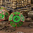 thumbnail image 3 of Cusdie 7-Die Metal DND Dice Set, Mechanical Gear Metal Polyhedral D&D Dice Set for DND Dungeons and Dragons TTRPG Role Playing Games, 3 of 5