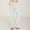 White, variant on Women's Casual Solid Color High Waist Flared Loose Linen Pants For Summer Womens Casual Plaid Leggings Stretchy Work Pants Dress Pants Straight Leg Corduroy Pants Womens Business Casual Womens Pants