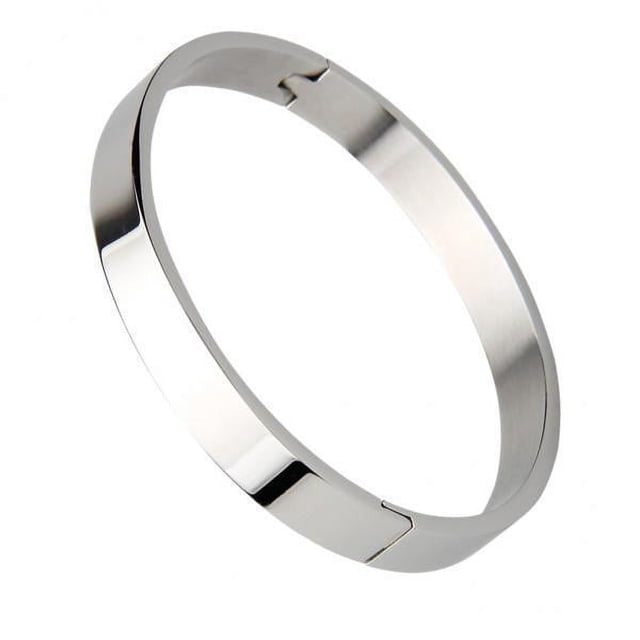 Brazalete de acero Inoxidable jinwen Diseño Moderno y resistente plata oro negro