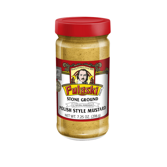 Pulaski Stone Ground Polish Style Mustard 7.25 oz