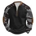 thumbnail image 2 of Njagoc3 Mens Long Sleeve Hoodie, Camouflage Print, Hooded Collar, Soft and Comfortable Fabric, Casual Style, Perfect for Daily Wear and Outdoor Activities, 2 of 6