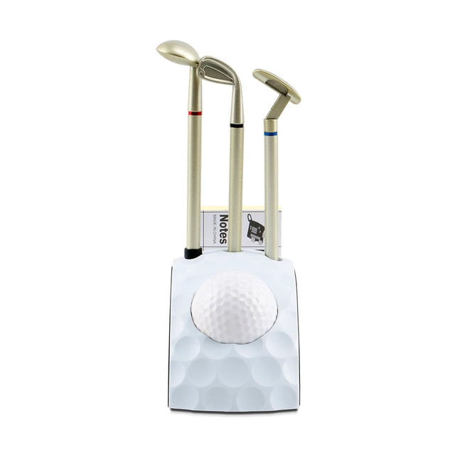Juego de Soporte para Pluma de Golf Yuyangstore Mini Soporte Accesorio Decorativo Práctico Modelo de Golf