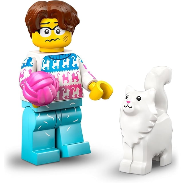 Minifigura LEGO Cat Lover Serie 27 - 71048