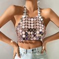 thumbnail image 4 of Sexy Summer Sparkles Sequins Body Jewelry Fashion Bikini Chain Sequins Underwears Bras Designed Beach Body Chain Jewelry, 4 of 4
