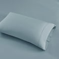 thumbnail image 3 of Beautyrest 4-Piece 1000 Thread Count Blue HeiQ Smart Temperature Cotton Blend Sheet Set, Full, 3 of 9