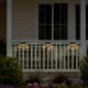 thumbnail image 5 of Luces solares para vallas, paquete de 8, decoración para exteriores, patrón único, luces LED impermeables para exteriores, decoración automática, terraza, patio, escaleras, patio, escalones, pared, c JFHHH pequeña, 5 of 5