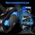 FullScreen Virtual Reality 3D Glasses VR Set,with Gamepad