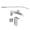 Silver, variant on BIMZUC Electric Guitar Vibrato Bridge Tailpiece Zinc Alloy Bridge Stop Bar Tailpiece Replacement Parts with Screws and Wrenches for LP SG Style Guitars, Black, 9.45 inches / 24.00 cm