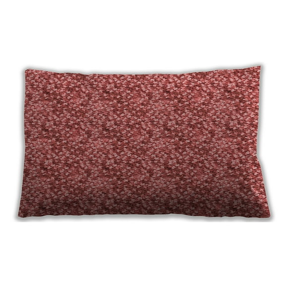 Ahgly Company Outdoor Rectangular Contemporary Lumbar Throw Pillow, 13 inch by 19 inch