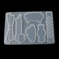 thumbnail image 3 of Aellinatey Handmade Crystal Epoxy Resin Mold Hair Clips Barrettes Casting Silicone Mould, 3 of 21