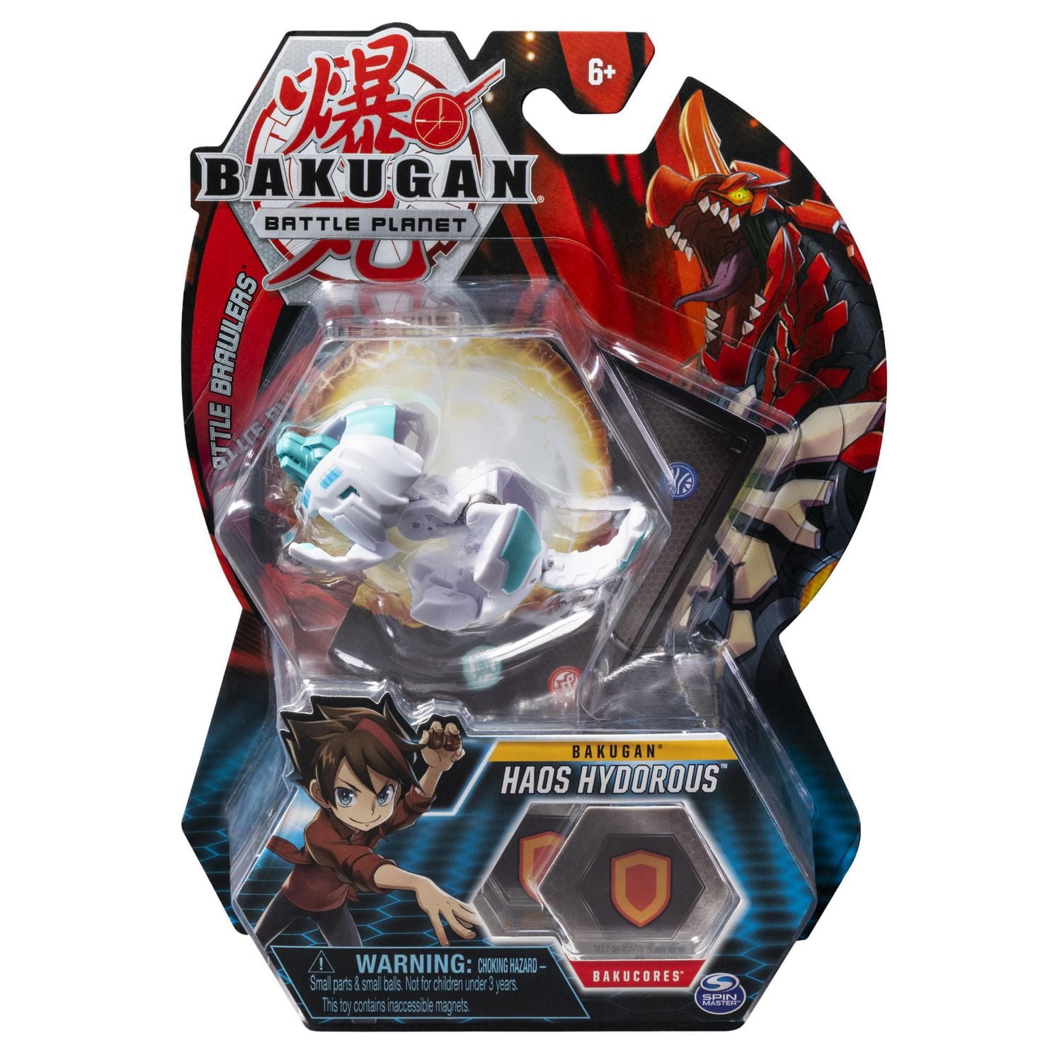 Bakugan, Haos Hydorous, 2-inch Tall Collectible Transforming Creature