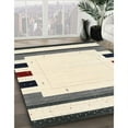 thumbnail image 3 of Ahgly Company Machine Washable Indoor Square Contemporary Army Brown Area Rugs, 8' Square, 3 of 7