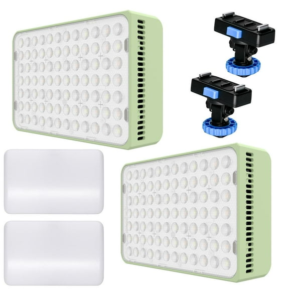 amaran Ace 25c 25W RGBWW On-Camera LED Light, Green, 2-Pack