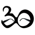 thumbnail image 5 of 30th Glasses Birthday Anniversary Eyeglasses Black Number Frame Party Favor Adult Teen 30 Years 30s Theme Celebration Decoration Novelty, 5 of 5