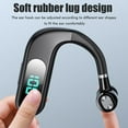 thumbnail image 4 of Auriculares Bluetooth 5.2 de un solo oído con cancelación de ruido y voz estéreo, auriculares inalámbricos para empresas, 4 of 5