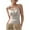 White1, variant on yillto Women's Cotton Tank Top Undershirt Spaghetti Strap Scoop Neck Cute Slim Ribbon Cami Shirts