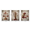 thumbnail image 4 of 3 Piece Vintage Legal Canvas Wall Art Law Firm Scales Justice Hammer Picture Prints on Canvas Lawyer Office Decor Art Hanging (12"x16"x3pcs), 4 of 7