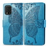 For Xiaomi 10 Lite 5G Butterfly Love Flower Embossed Horizontal Flip Leather Case with Bracket / /