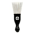 thumbnail image 2 of TISHITA Afro Pick, Metal Hair Pick Comb, Detangle Braid Hair Styling Comb, Fist Hair A, 2 of 7
