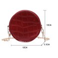 thumbnail image 1 of Bolsa bandolera redondo para mujer, minide hombro de Color sólido de PU con piedra para mujer Ndcxsfigh Para Estrenar, 1 of 9