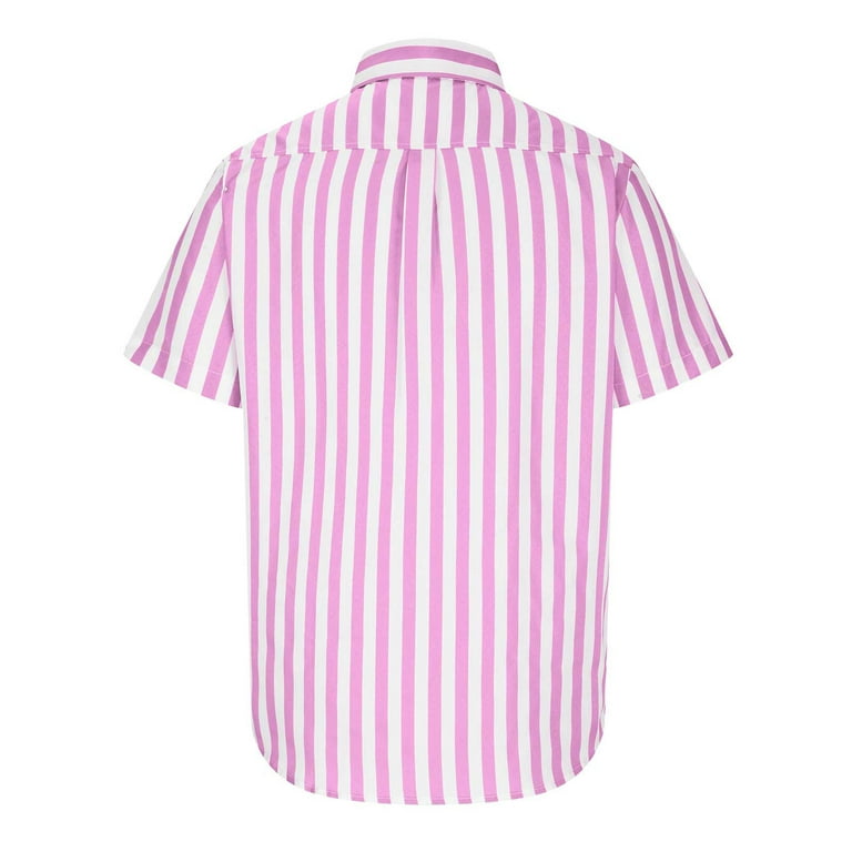 RYRJJ On Clearance Men's Short Sleeve Regular Fit Dress Shirts Button Down  Shirts Summer Casual Beach Shirt with Chest Pocket White XXL 