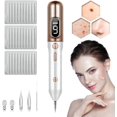 thumbnail image 1 of Équipement de Beauté Portable avec Usage à la Maison, Recharge USB, 30 Remplaçables, 9 Niveaux Réglables, Or, 1 of 5