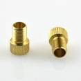 thumbnail image 3 of koolsoo 2 Pieces Tire Tube Pump to Valve Converter Adapters - Gold 2, 3 of 6