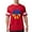 Red, variant on CafePress - Peace In Ukraine T Shirt - Mens Football Shirt