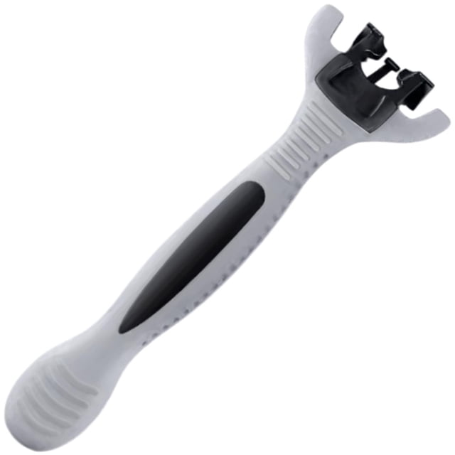 Mango para Rastrillo Smooth 1Pza Cabeza Flexible Antiderrapante Gris/Negro Plástico ABS.