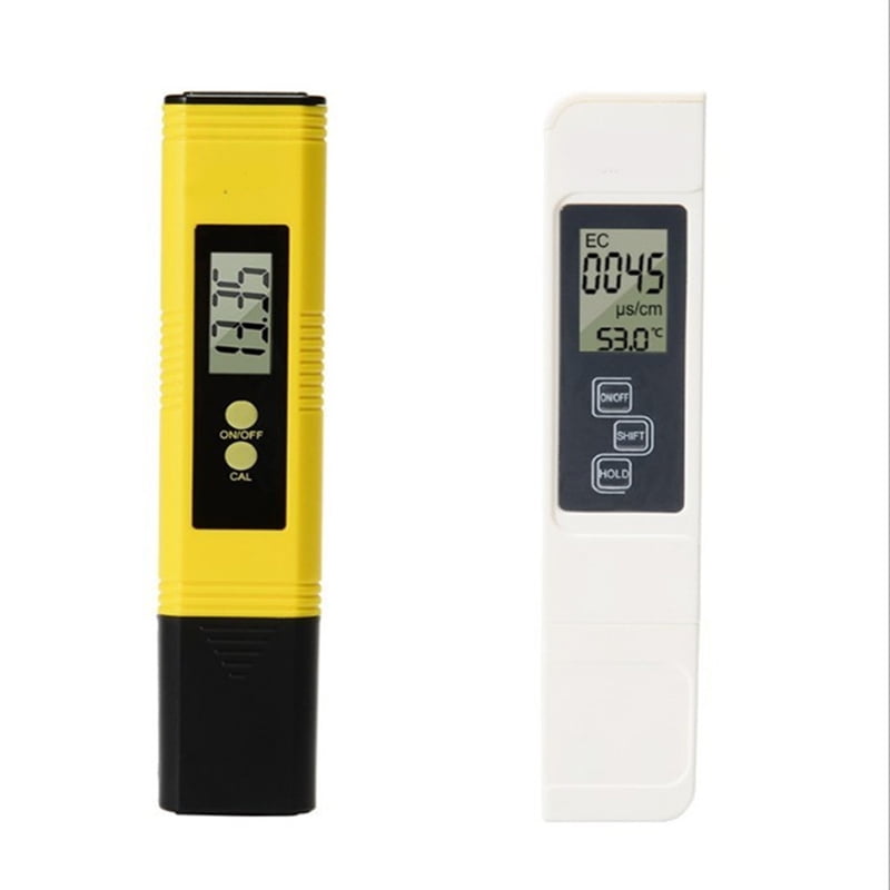 TDS Meter Digital Water Tester Temperature and PH EC Meter with Carrying Case ppm Meter Drinking Water Aquariums - Walmart.com