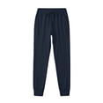 thumbnail image 5 of Arlun Womens Tapered Leg Jogger Pants with Pockets Soft Loose Fit Elastic Waist Comfortable Athletic Wear for Everyday Simple Stylish Pure Color Workout Trousers Blue S, 5 of 5