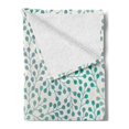 thumbnail image 2 of Romance Soft Flannel Fleece Throw Blanket, Branch in Old Fashioned Romantic Minimalist Style Simplistic Artwork Print, Cozy Plush for Indoor and Outdoor Use, 70" x 90", Teal Slate Blue, by Ambesonne, 2 of 5