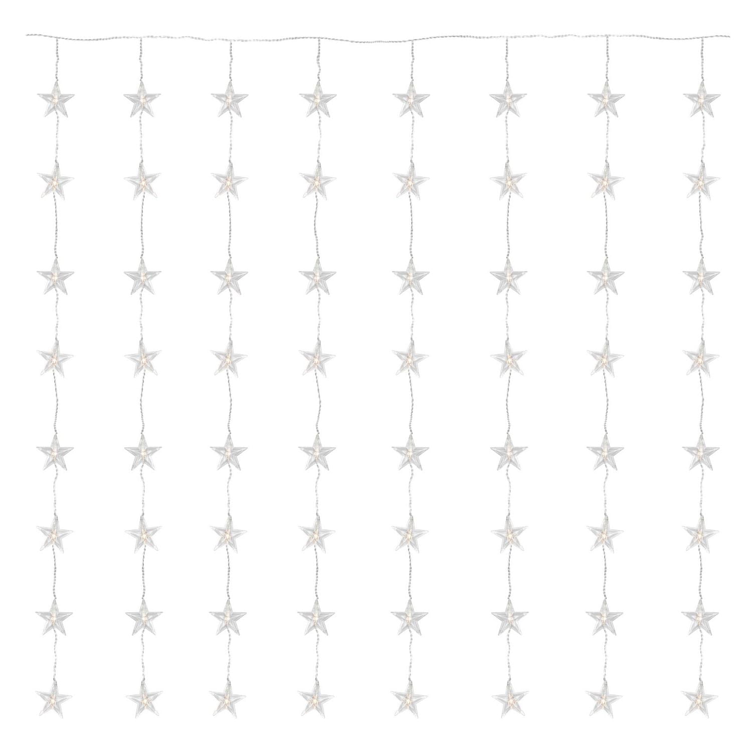 Star Shaped LED Curtain Light with 8 Functions