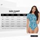 thumbnail image 5 of Balery Beautiful Floral Body de cuello redondo de manga corta para mujer Tops de manga corta Tops básicos-Medium, 5 of 7