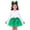 Purple, variant on CPNG St. Patrick's Day Costume Set Green Tulle Skirt & Glitter Bow Headband Set - Party Costume, Dance Performance Outfit(Pink,5-7 Years)