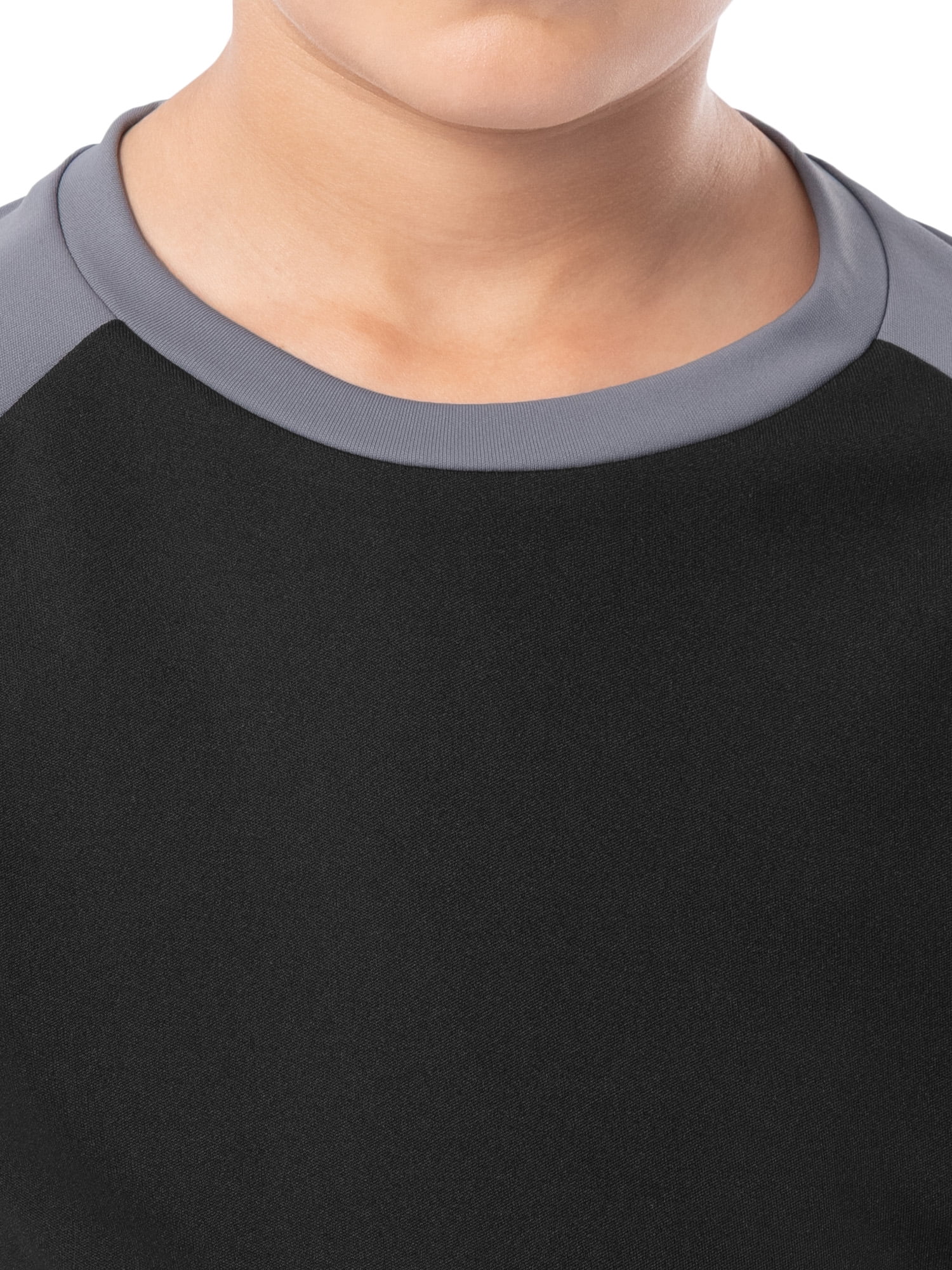 Athletic Works Boy's Active Sport Short Sleeve T-Shirt & Short Set, Sizes 4-18