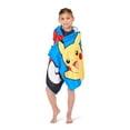 thumbnail image 5 of Pokemon Bounce And Bolt 22in x 5in Juvy Hooded Towel, 5 of 5