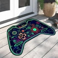 thumbnail image 5 of Game Controller Gamers Rug for Boys Room, Soft, Non- & Absorbent, Funny Rugs for Bedroom Men Door Mat, Boys Room Decoration, 5 of 7